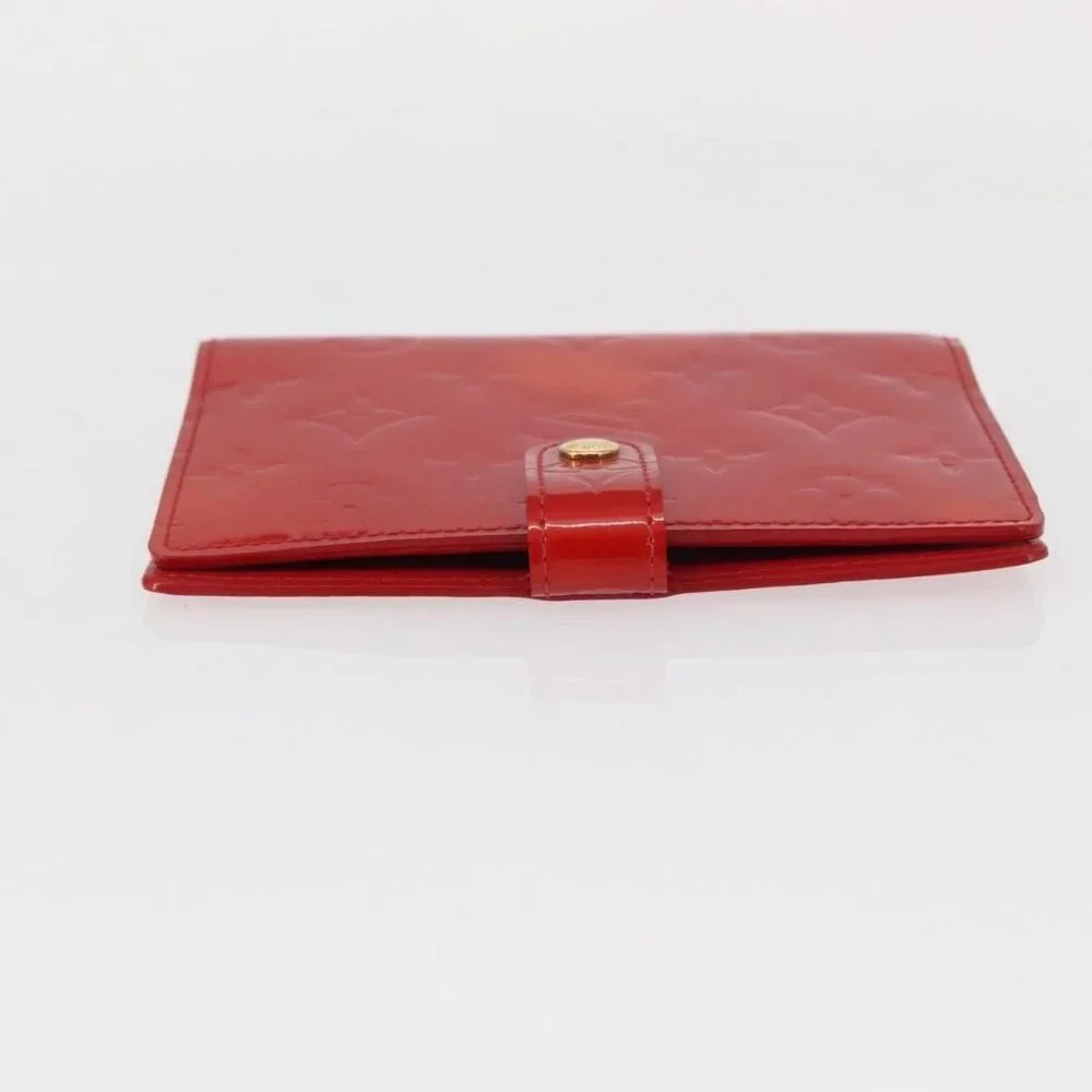 LOUIS VUITTON Monogram Vernis Agenda PM Day Planner Cover Red - Picture 3 of 16